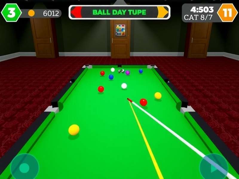 Intense 8-Ball Match in Desi 8 Ball Guru Desi 8 Ball Guru Gameplay Screenshot